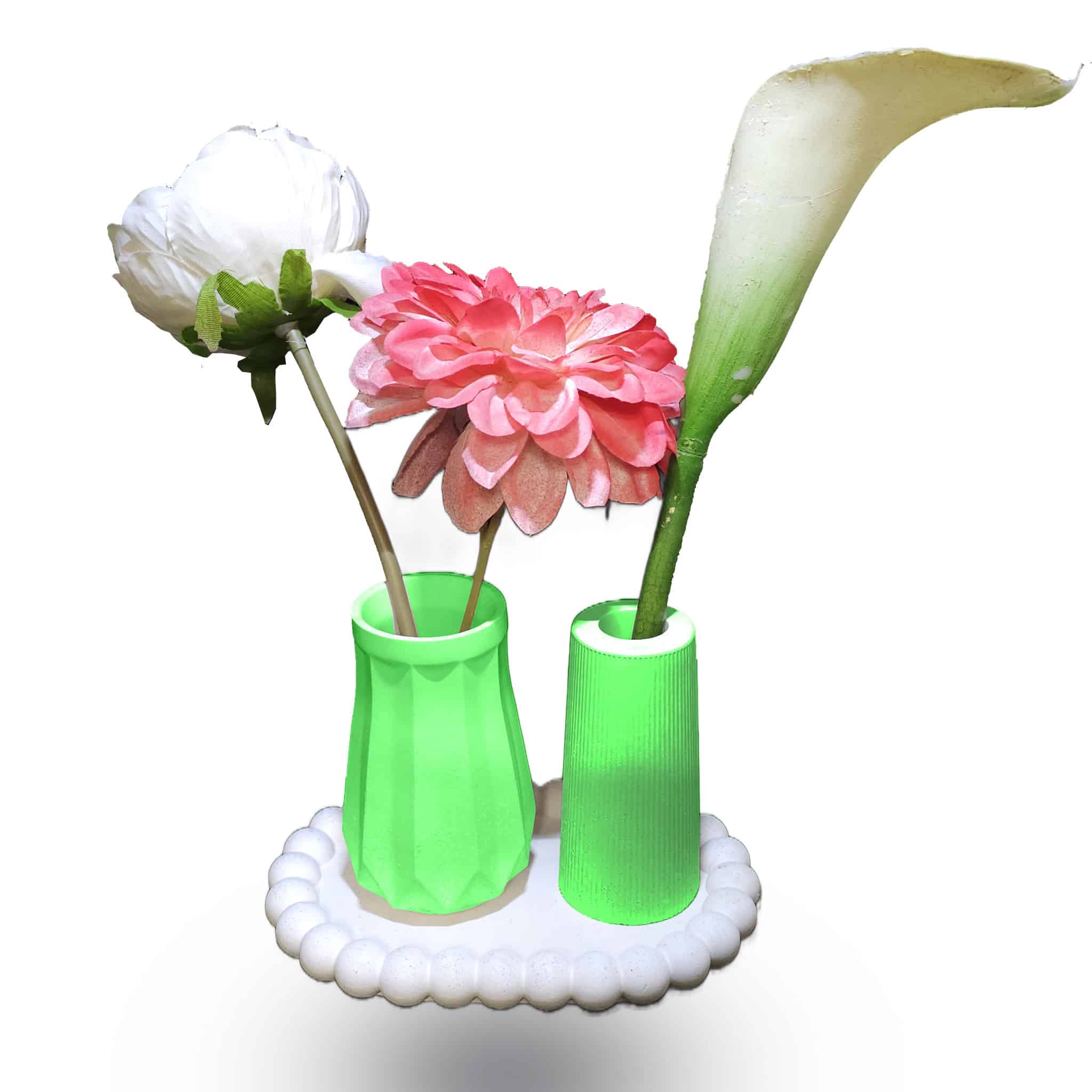 set_three_bubble_tray_twox_green