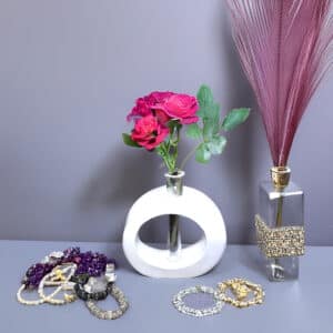 Tube Flower Vase Handcrafted – Elegant Hydroponic Plant & Flower Décor
